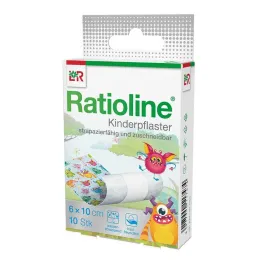 Ratioline bērnu apmetumus var griezt 6 cmx1 m izmērā, 10 gab