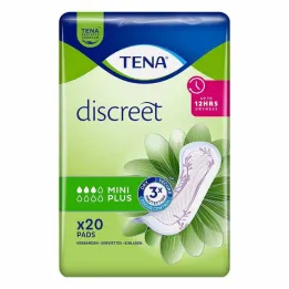 TENA® diskrēti Mini Plus paliktņi nesaturēšanai, 20 gab