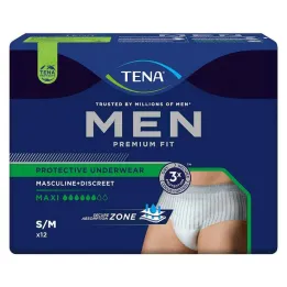 TENA® MEN PREMIUM FIT Bikses Maxi S/M nesaturēšanai, 12 gab