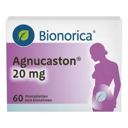 Agnucaston 20 mg apvalkotās tabletes, 60 gab