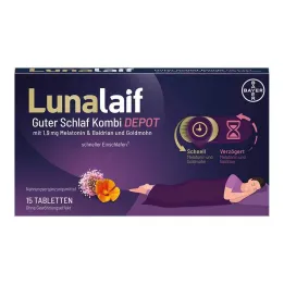 Lunalaif Good Sleep Combi Depot tabletes, 15 gab