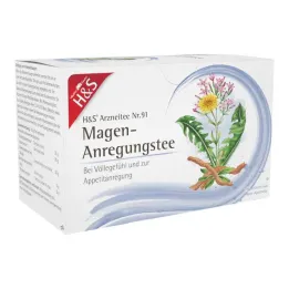 H&amp;S® kuņģi stimulējoša tējas filtra maisiņš, 20X2,0 g