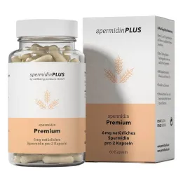 Spermidine Premium kapsulas, 60 gab