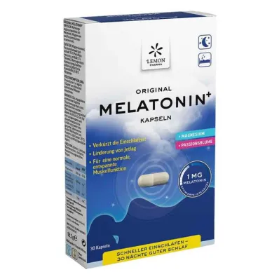 Melatonin Plus kapsulas, 30 gab Melatonin Plus kapsulas, 30 gab