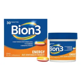 BION3 Energy tabletes, 30 gab