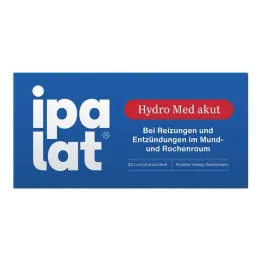 Ipalat Hydro Med akūtās pastilas, 32 gab