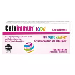 CEFAIMMUN KIDS Košļājamās tabletes, 60 gab