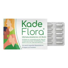 Kadeflora pienskābes baktērijas ar biotīna kapsulām, 30 gab