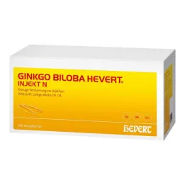 GINKGO BILOBA HEVERT® INJEKT N ampulas, 100X2 ml