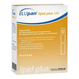 Blupan lipid plus UD acu pilieni, 20X0,4 ml