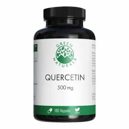 Green Naturals Quercetin 500 mg lielas devas kapsulas, 180 gab