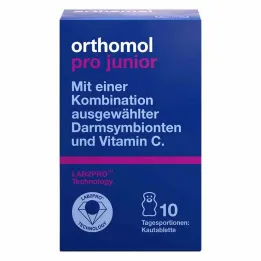 Orthomol pro junior košļājamās tabletes, 10 gab