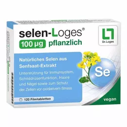 SELEN-LOGES 100 μg dārzeņu apvalkotās tabletes, 120 gab