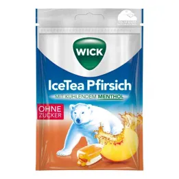 WICK Icetea persiku saldumi bez cukura, 72 g