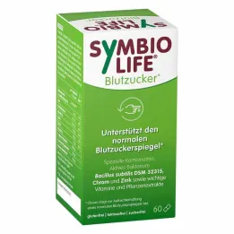 Symbiolife asins cukura baktēriju celmi un hroma kapsulas, 60 gab