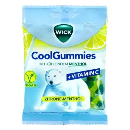 Wick Cool Gummies, citronu mentols (90 g)