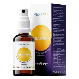 MELATONIN ASHWAGANDHA Mediakos Sleep Spray vegan 20 ml aerosols, 20 ml