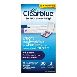Clearblue Fertility Monitor Test Sticks 30 + 3, 33 gab