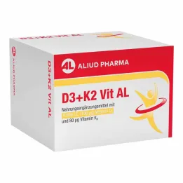 D3 + K2 Vit AL 4000 SV / 80 µg kapsulas, 90 gab