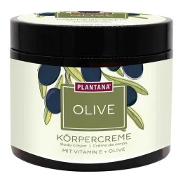 Plantana Olive ķermeņa krēms ar E vitamīnu, 500 ml