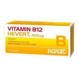 VITAMIN B12 HEVERT 450 μg tabletes, 50 gab