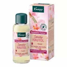 KNEIPP Jutīgas ādas eļļa mandeļu ziedi, maiga ādai, 100 ml