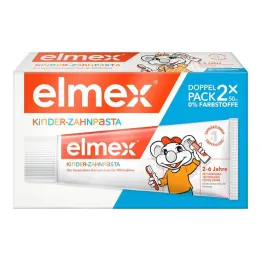 Elmex bērnu zobu pasta 2-6 gadiem, dubultie iepakojumi, 2 x 50 ml