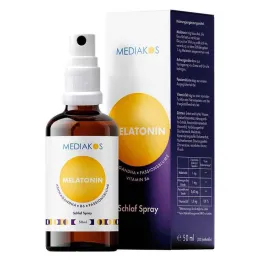 Melatonīns Ashwagandha Mediakos Sleep Spray vegāns, 50 ml