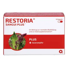 Restoria Sangui Plus kapsulas (10 gab.)