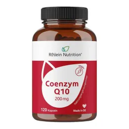 Koenzīms Q10 200 mg vegānas kapsulas, 120 gab