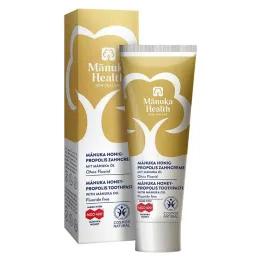 Manuka Health medus-propolisa zobu pasta bez fluora, 75 ml