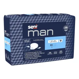 Seni® Man nesaturēšanas paliktnis normāls 2. līmenis, 15 gab
