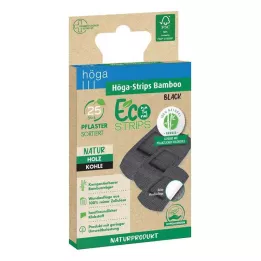 HÖGA-STRIPS Bambusa melns šķirots Eco natural, 25 gab