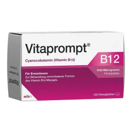 VITAprompt B12 1000 mikrogramu apvalkotās tabletes, 100 gab