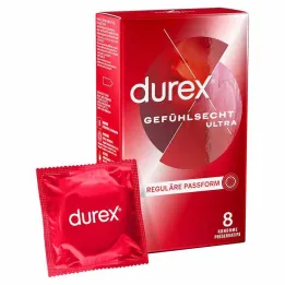 durex® Feel-real Ultra prezervatīvi, 8 gab