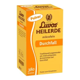 Luvos dziedinošo mālu mikrosmalks caurejas pulveris, 380 g