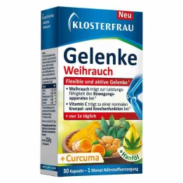 Klosterfrau Joints Frankincense mīkstās kapsulas, 30 gab