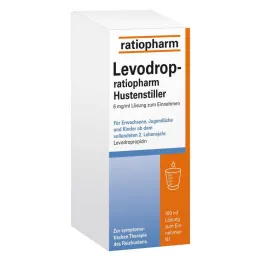 Levodrop-ratiopharm klepus nomācošs līdzeklis 6 mg/ml šķīdums, 100 ml
