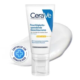 Cerave mitrinošs sejas krēms SPF 30, 52 ml