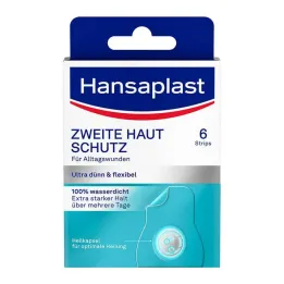 Hansaplast otrais ādas aizsargplāksteris, 6 gab