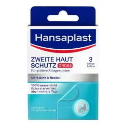 Hansaplast otrais ādas aizsardzības apmetums liels, 3 gab