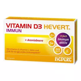 VITAMIN D3 HEVERT Imūnās kapsulas, 30 gab
