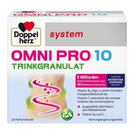 Doppelherz Omni Pro 10 sistēmas dzeramās granulas, 20 gab