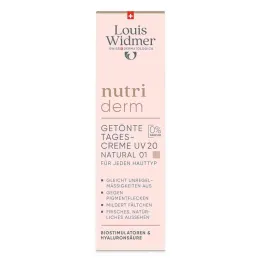 Widmer nutriderm tonēts dienas krēms UV 20 natu.01 bez P, 30 ml