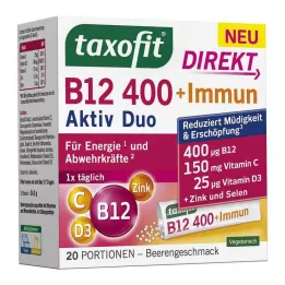 TAXOFIT B12 400 + Immune Direct granulas 20 gab. Granulas, 20 gab