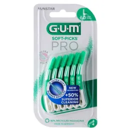 GUM Soft Picks Pro liels, 60 gab