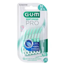 GUM SOFT-PICKS PRO Vidējs (12 gab.)