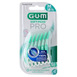 GUM Soft Picks Pro vidējs, 30 gab