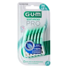 GUM Soft Picks Pro vidējs, 60 gab