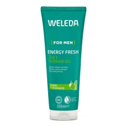 Weleda for Men Energy Fresh 3in1 dušas želeja, 200 ml